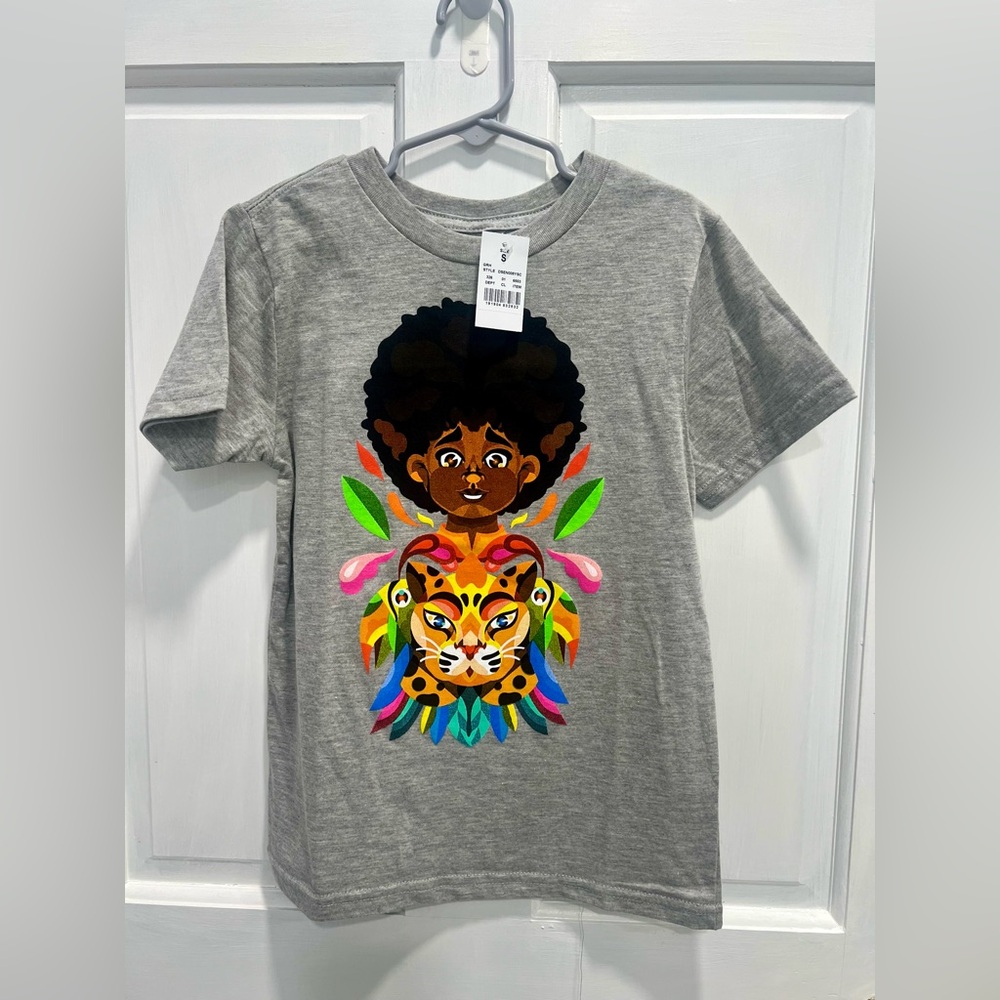 DISNEY NWT Encanto Antonio Madrigal Gray Short Sleeve Tee TShirt Kids SIZE SMALL